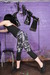 view details of set gm-2g027, Honeysuckle fills her spandex Yoga suit with green and purple gunge!